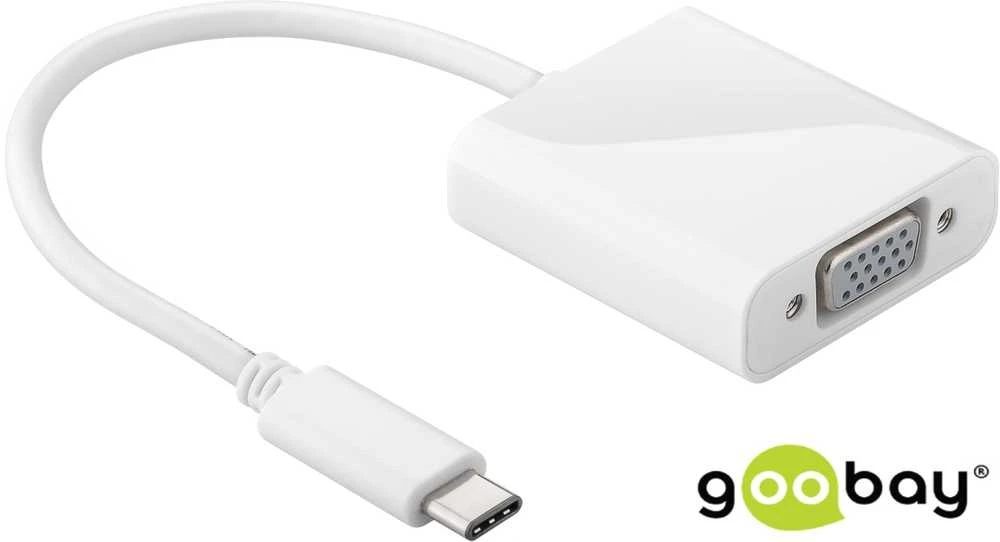 Goobay USB Type-C (3.1) adapteris [USB Type-C kištukas > VGA lizdas]