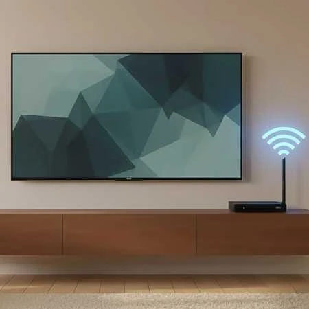 VU+ WiFi adapteris su švytinčia antena
