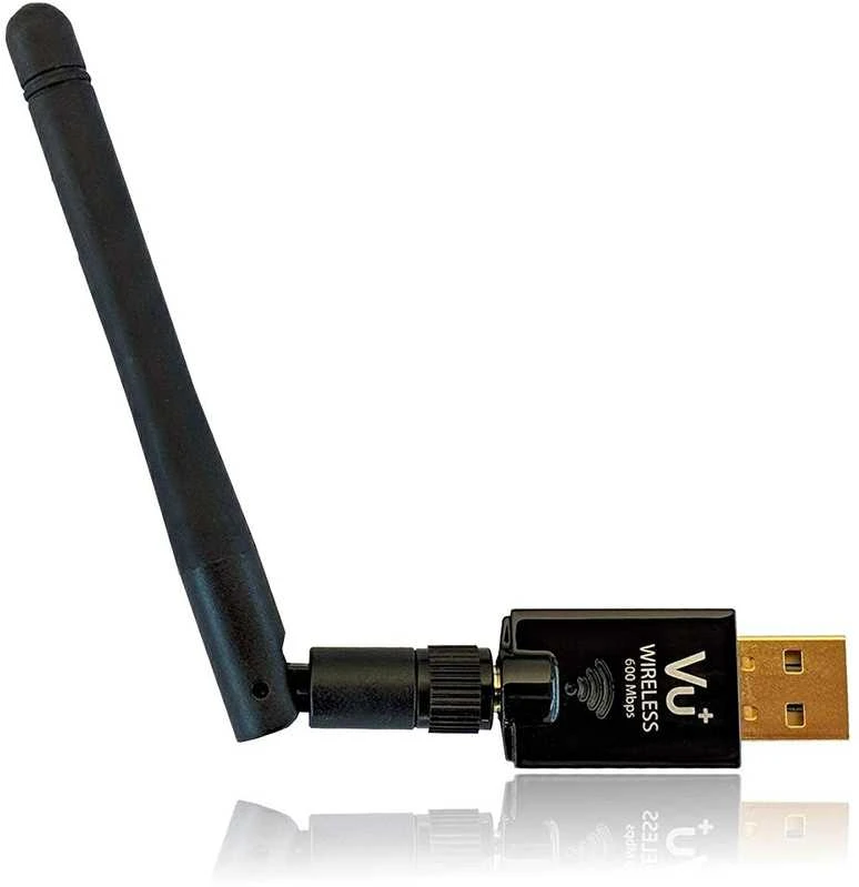 VU+ WiFi adapteris su pasukama antena