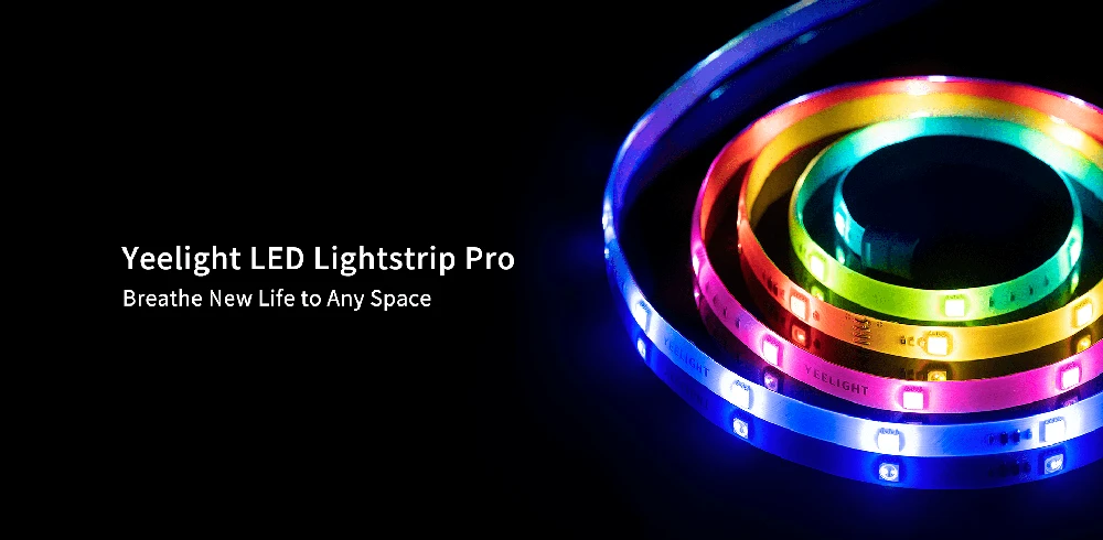 Yeelight | LED šviesos juostelė Pro 2 m | 1,2 W | WLAN, „Bluetooth“