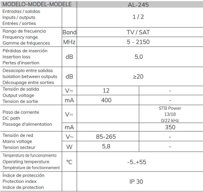 Stiprintuvas ALCAD AM-696 + maitinimo šaltinis 12V AL-245 ZWMA