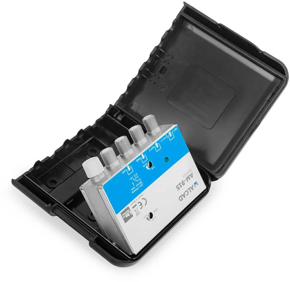 Alcad AM-915 stiebo stiprintuvas 24V 40dB UHF+VHF