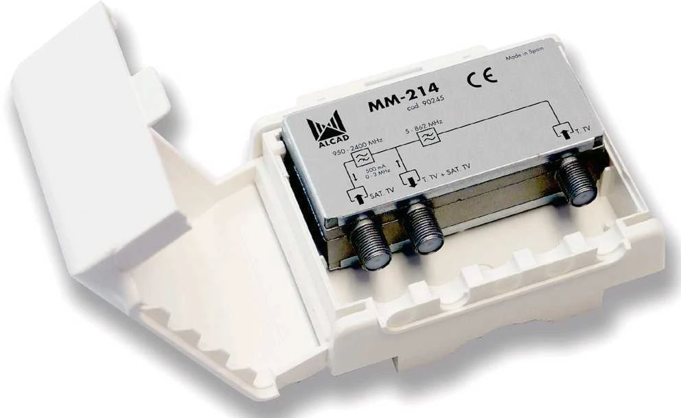 Multiplexer TV-SAT multiplekseris MM-214 ALCAD