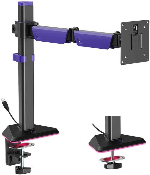 Amethyst RGB monitoriaus laikiklis Spacetronik SPAA112L