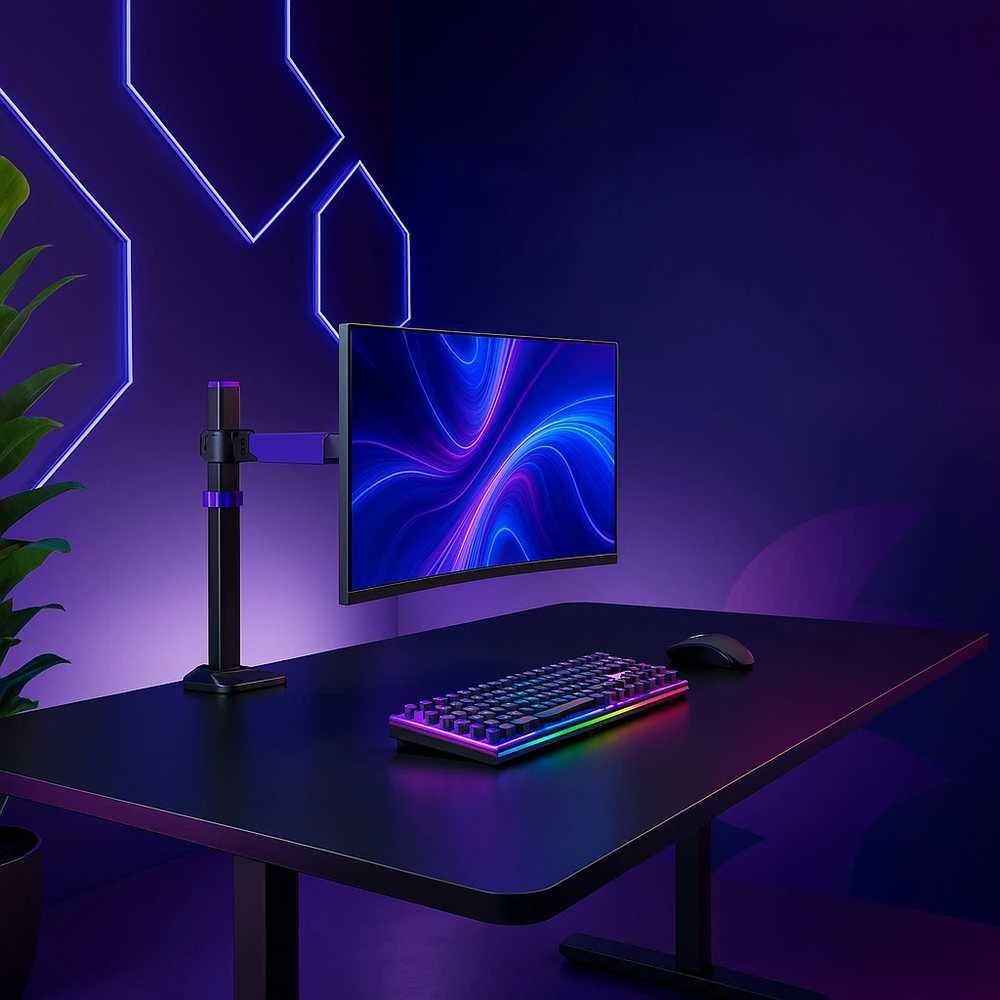 Amethyst RGB monitoriaus laikiklis Spacetronik SPAA112L