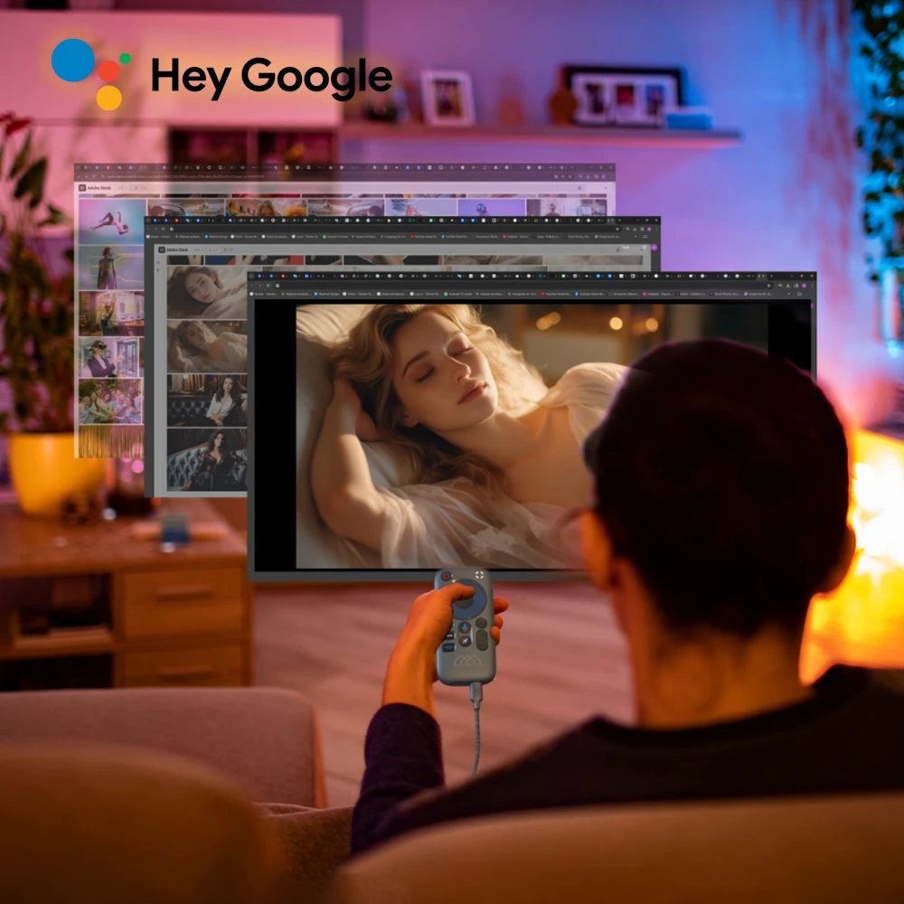 Android SMART TV Homatics kišeninis televizorius