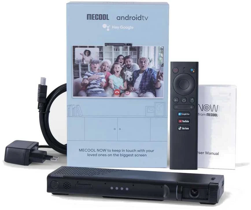 „Android TV BOX MECOOL KA2“ „Android“ kamera FHD VoIP