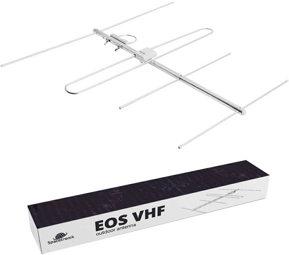 Antena DVB-T2 Spacetronik EOS VHF pol. H baltas