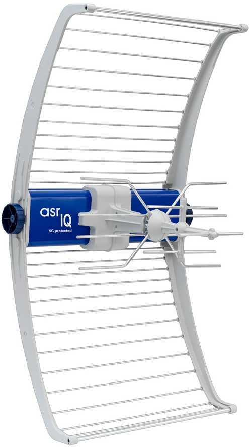 DVB-T/T2 ASR IQ 5G 700 PROTECTED 2023 TV antena su ZZA-7 Telkom Telmor maitinimo šaltiniu