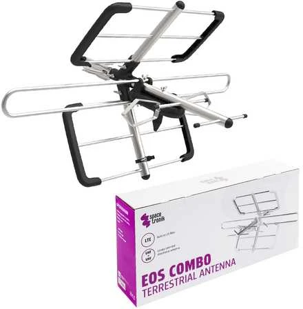 Spacetronik EOS Combo Juodas DVB-T/T2 antena (pasyvi)