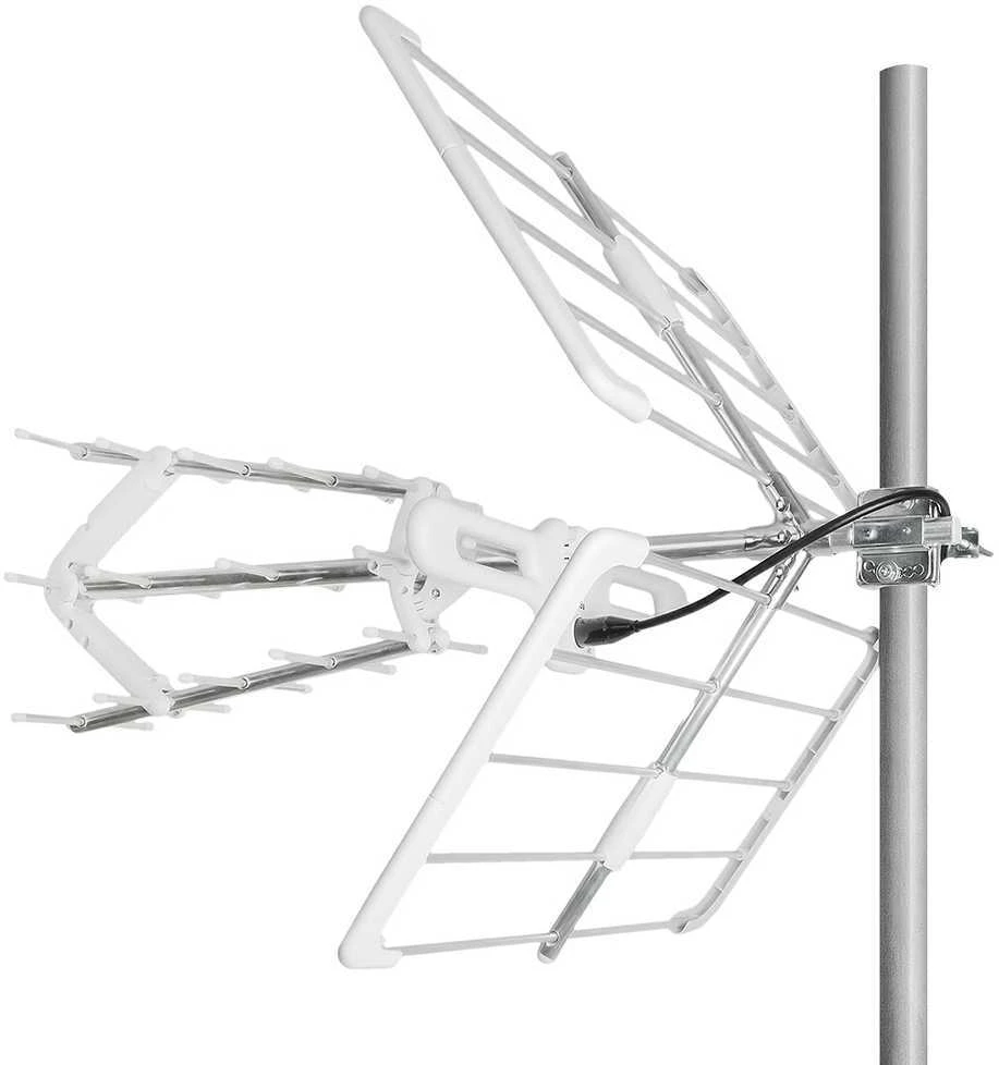 Antena DVB-T2 Spacetronik EOS UHF Baltas