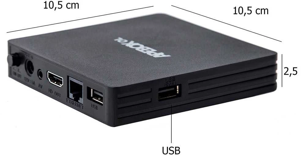 APEBOX OL IPTV imtuvas 4K Stalker Linux M3U