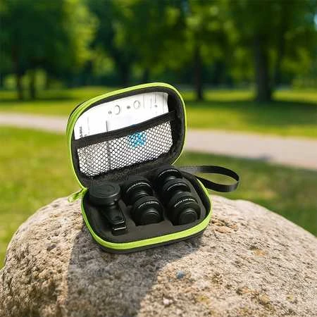 Apexel lęšiai ir filtrai išmaniesiems telefonams 6in1 DG6V2