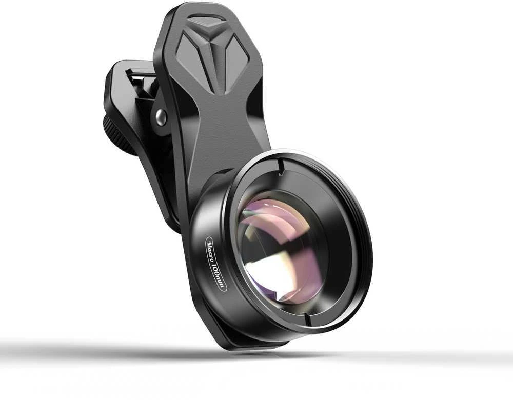 Apexel 100 mm makro objektyvas telefono 4K nuotraukoms