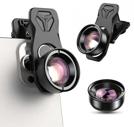 Apexel 100 mm makro objektyvas telefono 4K nuotraukoms