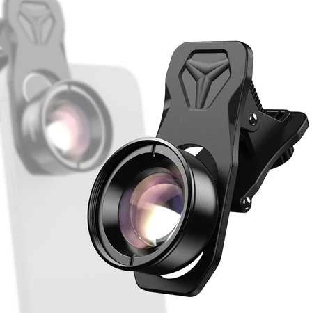 Apexel 100 mm makro objektyvas telefono 4K nuotraukoms