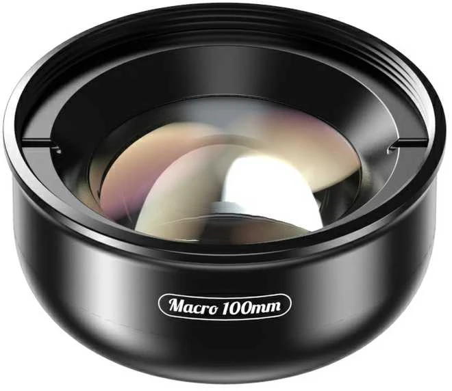 Apexel 100 mm makro objektyvas telefono 4K nuotraukoms