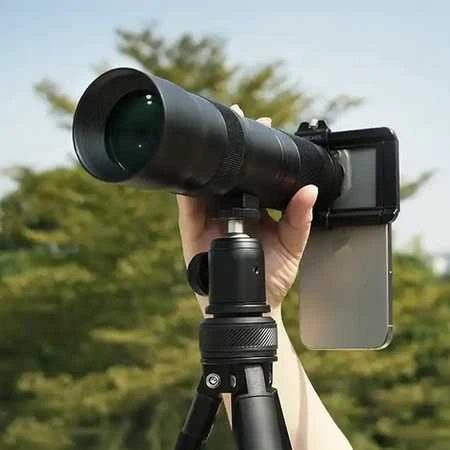 „SuperZoom“ objektyvas telefonui Apexel 20–60x