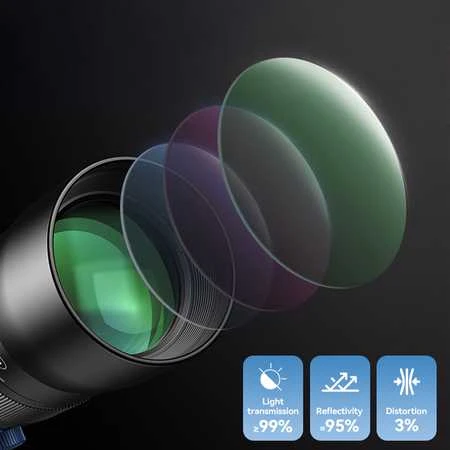 „SuperZoom“ objektyvas telefonui Apexel 20–60x
