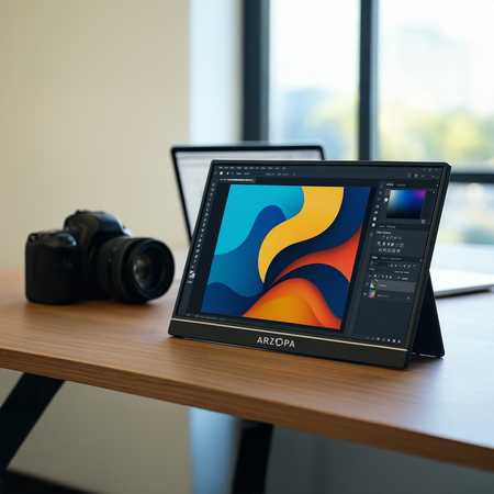 Nešiojamas monitorius Arzopa A3C Pro 13,3" OLED, USB-C