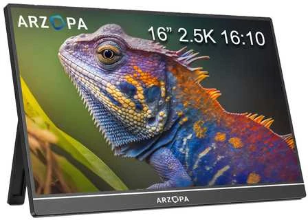 Nešiojamas monitorius Arzopa Z1RC, 16" 2.5K IPS, 100% sRGB, USB-C