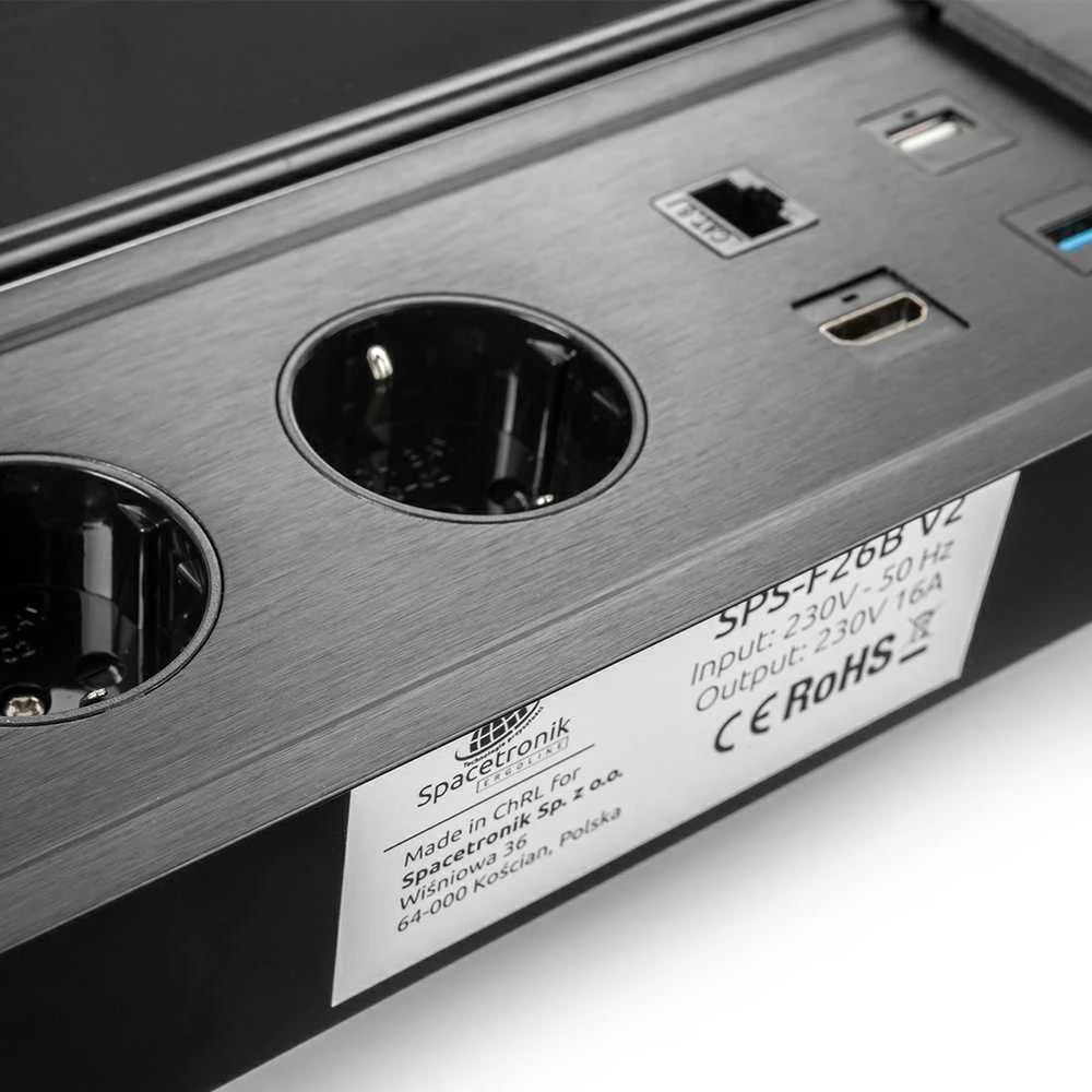 Laikiklis Atidaromas stalviršio lizdas Spacetronik SPS-F26B V2