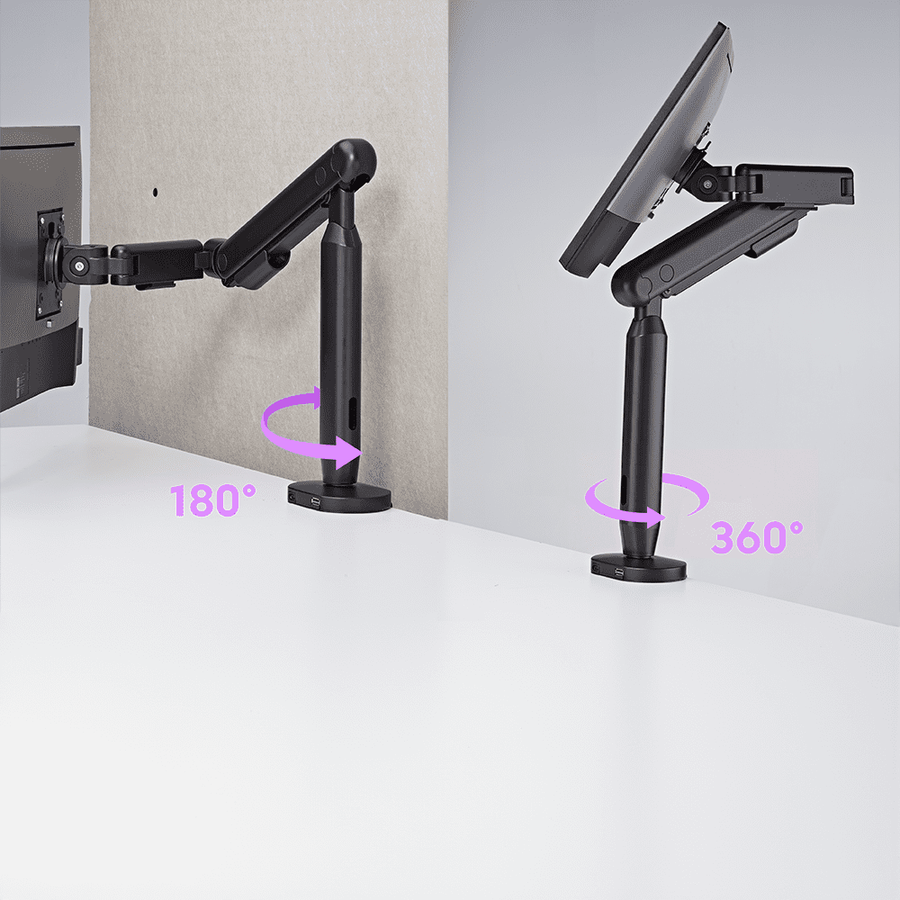 Elastingas laikiklis monitoriui Spacetronik SPAI110 9