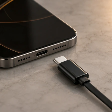 Ausinės dokanałowe AWEI PC-18T USB-C auksinė