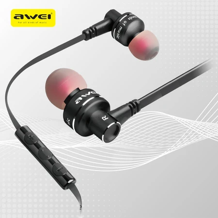 Ausinės į ausį su laidu Awei ES-10TY