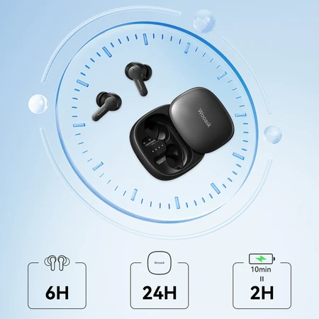 Ausinės tłumaczące Wooask M3 Online juoda