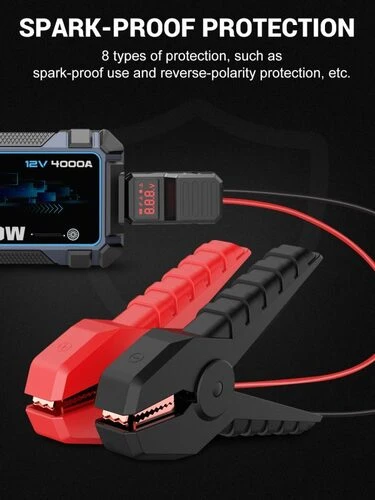 Automobilio užvedimo įrenginys Avapow A37 12V 4000 A, su išorine 20000 mAh baterija