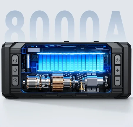 Avapow Eu AVAPOW 2 viename starteris su oro siurbliu 74Wh, PD30W