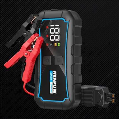 Avapow Eu AVAPOW E5PRO užvedimo įkroviklis 2000A 44.4Wh