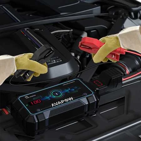 Avapow Eu AVAPOW A9 Plus įkroviklis-užvedimo įrenginys 12 V 2000 A 44 Wh