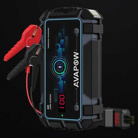 Avapow Eu AVAPOW A9 Plus įkroviklis-užvedimo įrenginys 12 V 2000 A 44 Wh