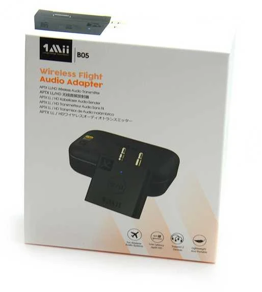 B05 2x Bluetooth siųstuvas 1Mii 2xAUX lizdas 3.5 10m