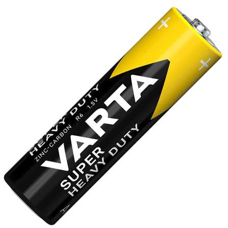 VARTA Super Heavy Duty LR06 AA 1.5V 4 vnt. baterijos