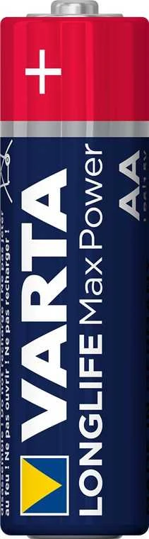 VARTA Longlife MaxPower AA baterija iš arti