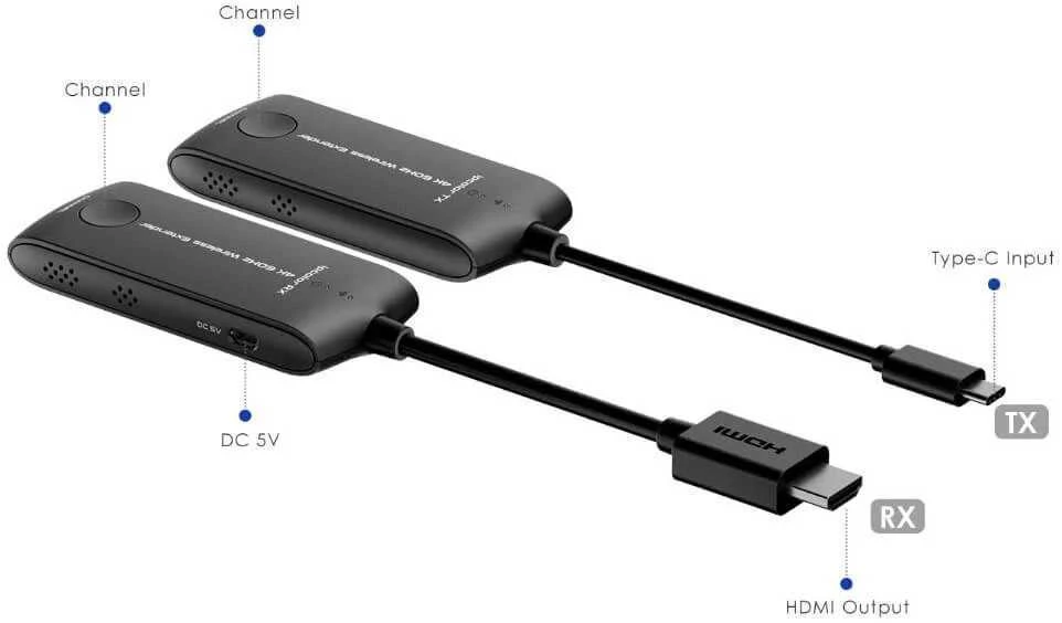 Belaidis USB-C / HDMI 4K Spacetronik SPH-CW20
