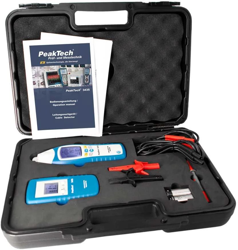 Rinkinys PeakTech 3435 Wireless Cable Detector