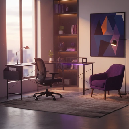 Kampinis stalas Spacetronik FUNKY FURNITURE interjere