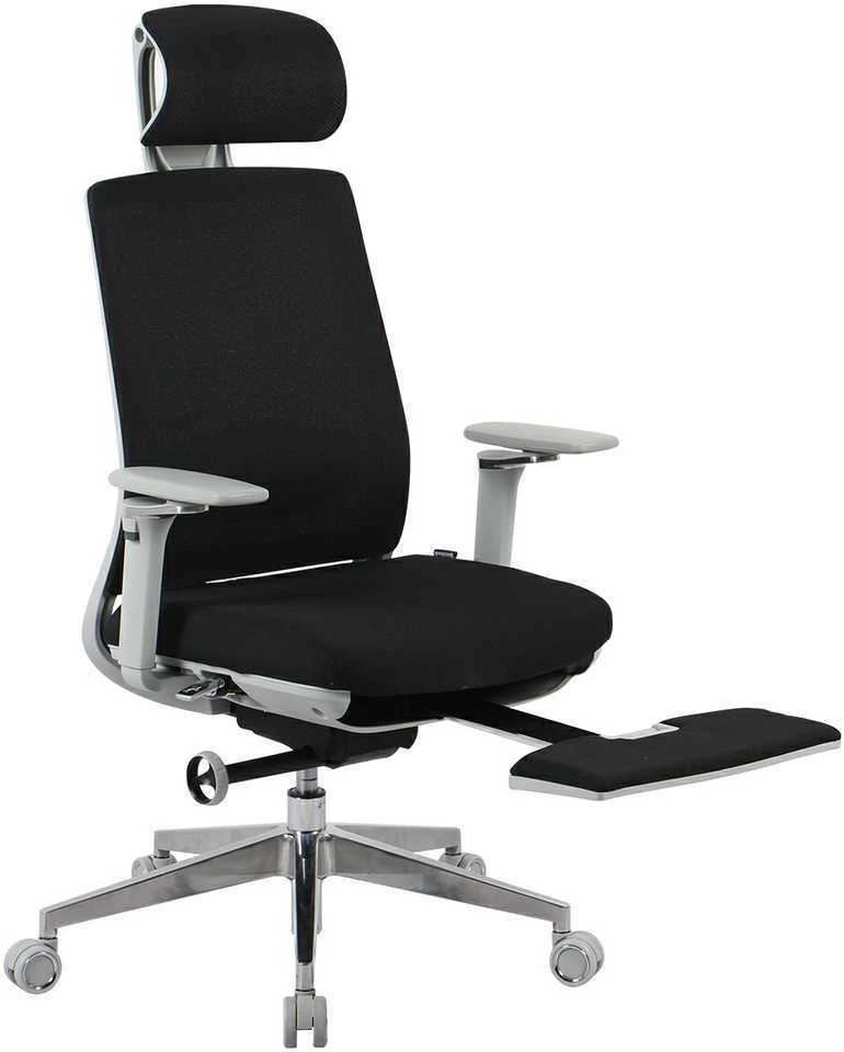 Ergonomiška biuro kėdė su kojų atrama