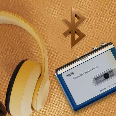 „Walkman“ „Bluetooth“ kasečių grotuvas EZCAP215