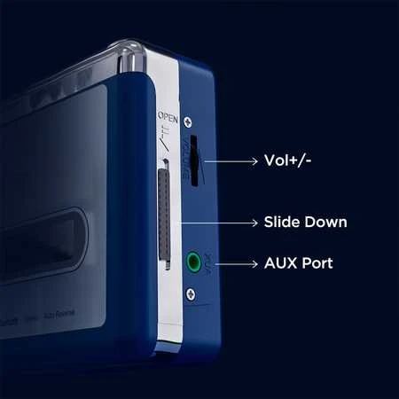 „Walkman“ „Bluetooth“ kasečių grotuvas EZCAP215