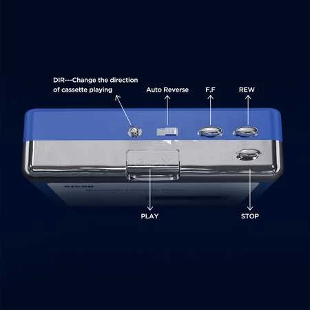 „Walkman“ „Bluetooth“ kasečių grotuvas EZCAP215
