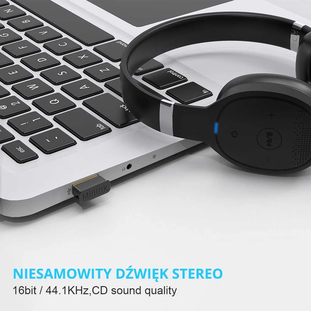 USB Bluetooth adapteris 1Mii prie kompiuterio