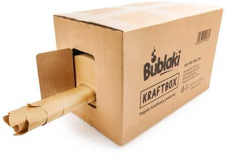 Bublaki Papier kraftowy pakowy 38cm 250m 8KG KRAFTBOX