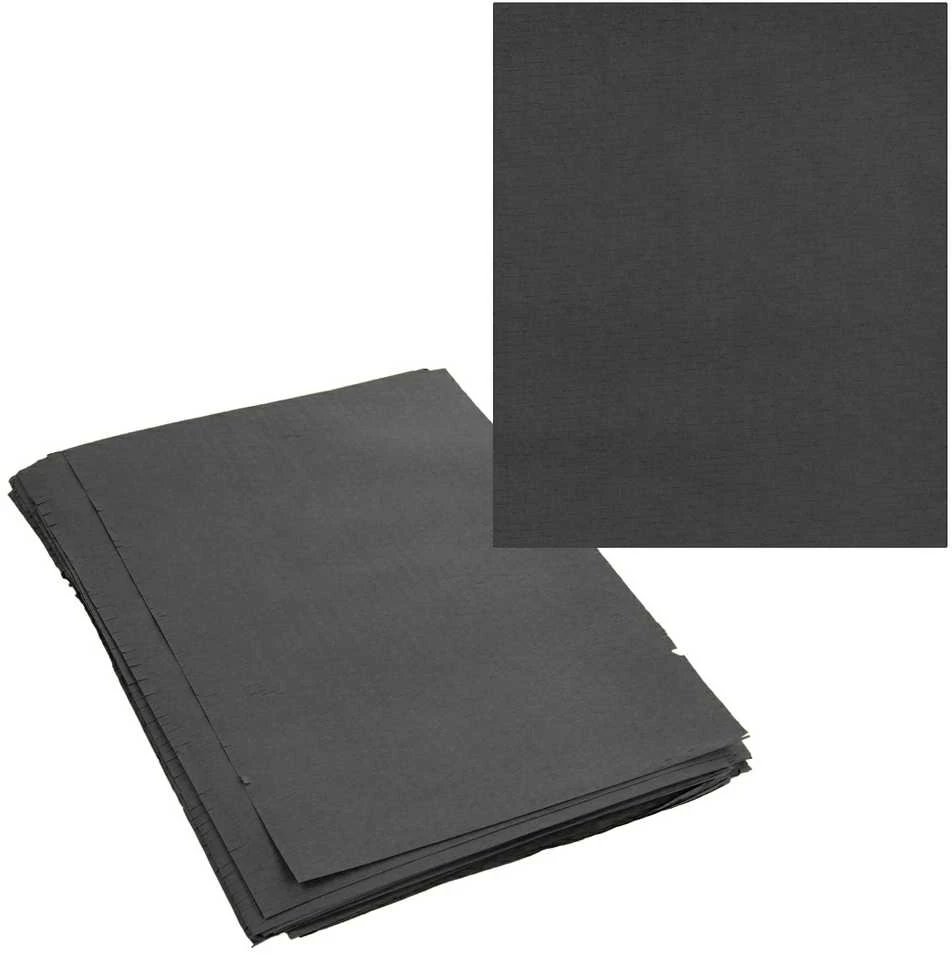 Bublaki Juodas korio pjaustytas popierius 30x25