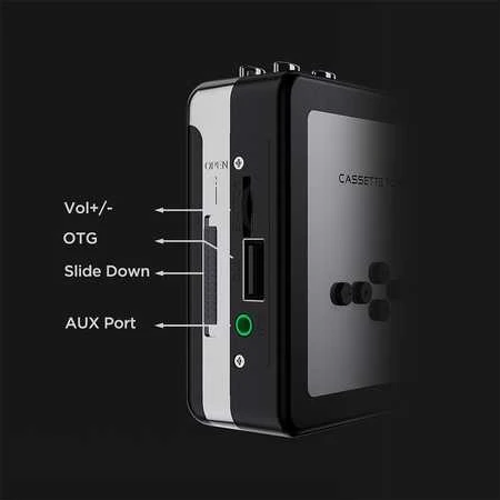 „Walkman“ ir kasečių į MP3 USB keitiklis EZCAP231