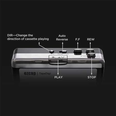 „Walkman“ ir kasečių į MP3 USB keitiklis EZCAP231